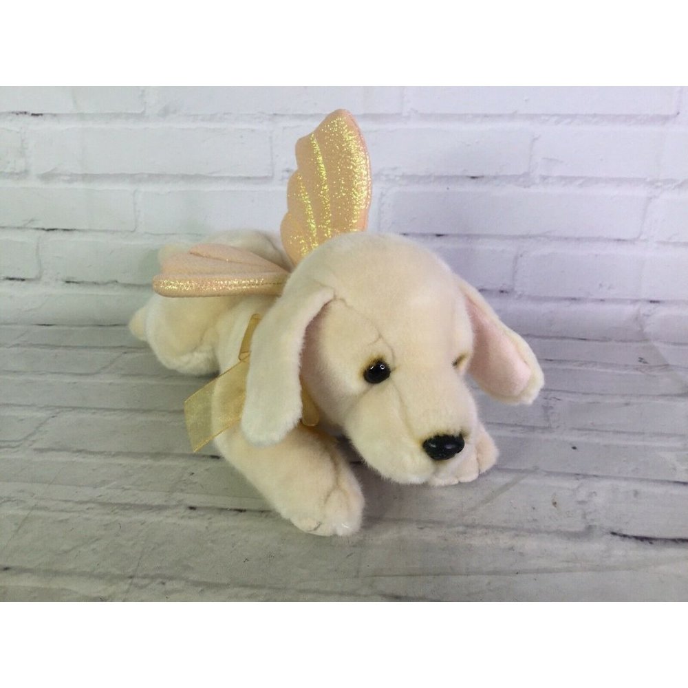 Russ Berrie Labrador Retriever Lab Dog Angel Wings Ulta Stuffed Plush Animal Toy